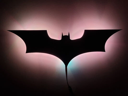 Dark Knight Wall Lamp - Remote Controlled Colors Changing