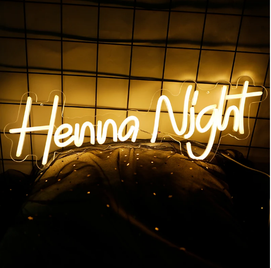Henna / Mehandi Night Neon Sign 50